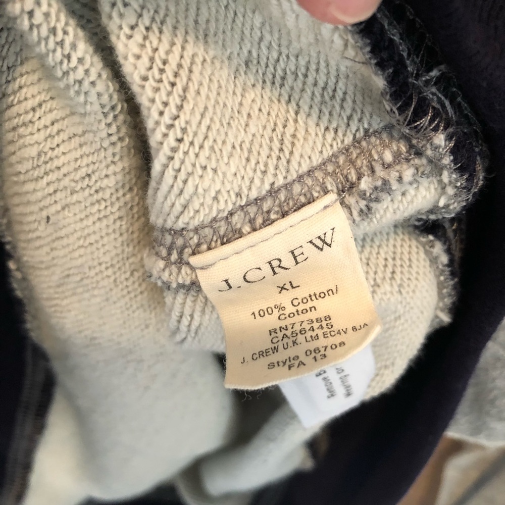 JCrew Raglan Terry Sweatshirt - Picture 4 of 5